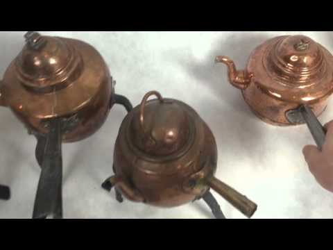 Видео: Шведские медные чайники 19 века