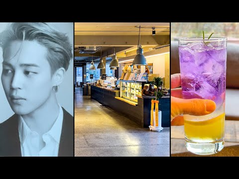 Видео: Отец Чимина из BTS владеет кафе MAGNATE тур в Пусане 💜 Purple World 방탄소년단 지민