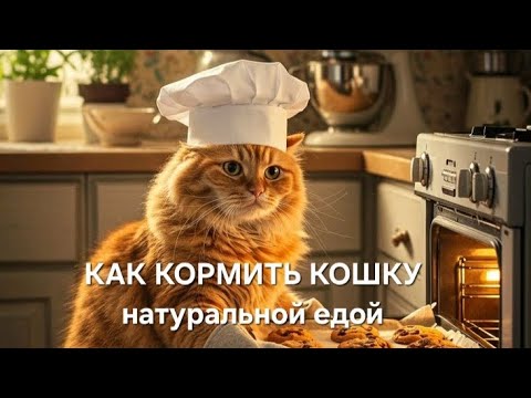 Видео: Как кормить кошку натуральной едой