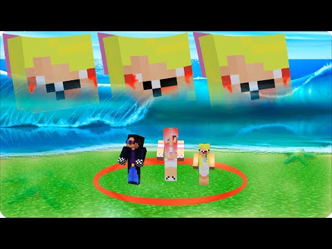 Видео: 😡МЫ против ЦУНАМИ из НУБИКА ЕХЕ в Майнкрафте!