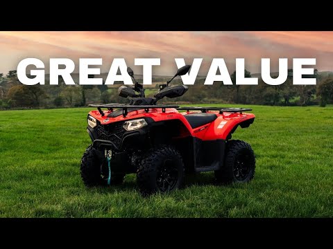 Видео: Обзор CFMOTO CFORCE 450 | Лучший ли это бюджетный квадроцикл?