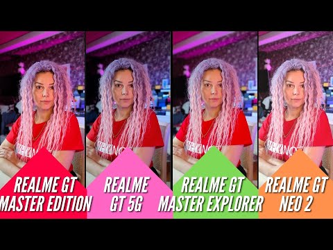 Видео: БИТВА REALME GT: GT NEO 2 vs MASTER EDITION vs EXPLORER EDITION vs GT 5G. Большое сравнение камер!
