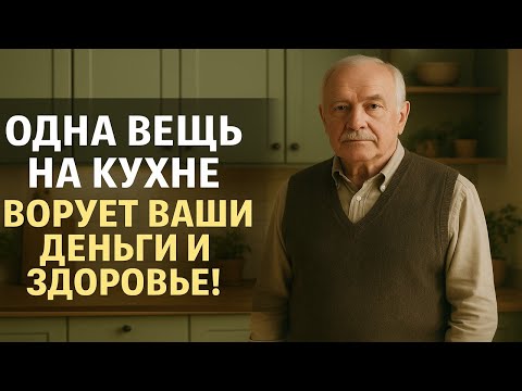 Видео: Выбрасывайте это с кухни немедленно - именно эти вещи делают вас уставшими и бедными