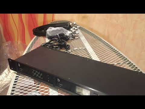 Видео: #с AliExpress #сплитер для радио микрофонов на ВОСЕМЬ систем#1часть