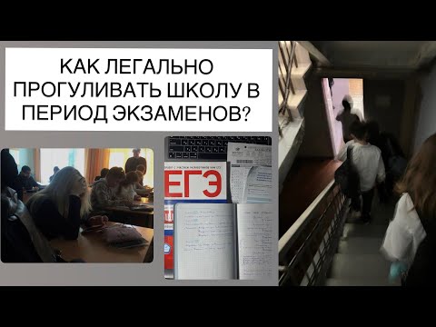 Видео: КАК ЛЕГАЛЬНО ПРОГУЛИВАТЬ ШКОЛУ В 11 КЛАССЕ