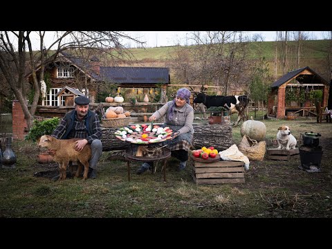 Видео: ГОТОВИМ ПО-СТАРИНКЕ — РЕЦЕПТ ЧАБАНСКОГО САДЖА 🏺🔥