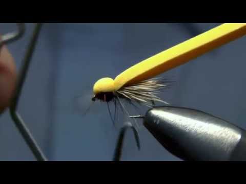 Видео: Сухая мушка Ballon Caddis