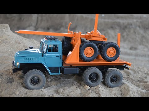 Видео: ✅ Модель на заказ! Лесовоз WPL