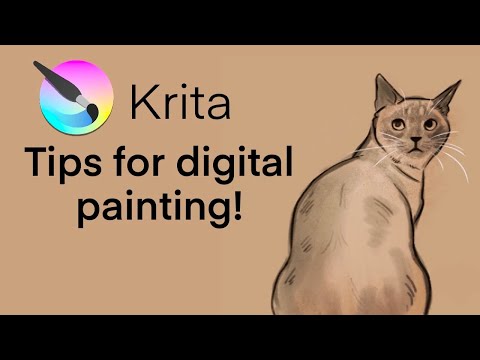 Видео: 8 СОВЕТОВ для более быстрой покраски в KRITA!