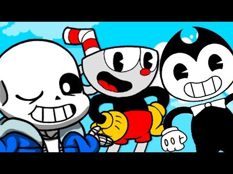 Видео: БЕНДИ, САНС, КАПХЕД - ВСЕ В СБОРЕ! - Undertale: FandomFrenzy