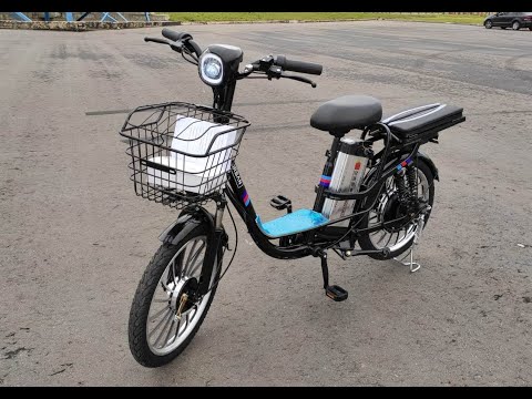 Видео: электровелосипед HUACHi E-bike A-207 (обзорчик)