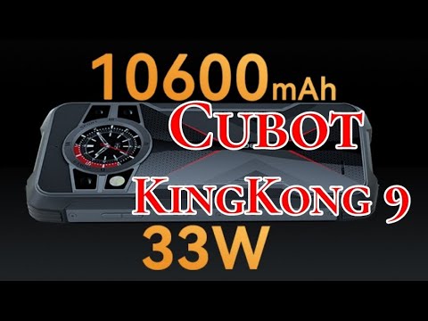 Видео: Cubot KingKong 9, 12/256, 120 Hz, Helio G99, NFC, 10600 mAh. Знакомимся!