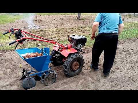 Видео: Картофелесажалка