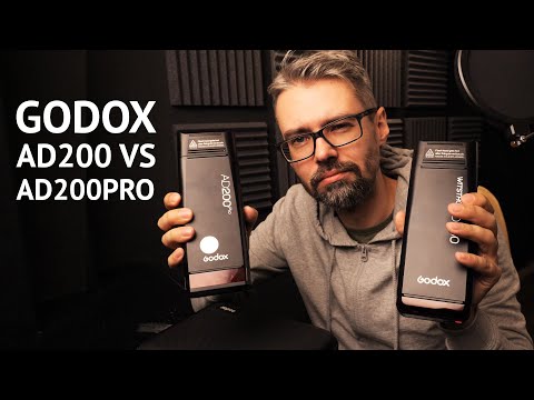 Видео: Godox AD200 VS AD200PRO - чем отличаются?