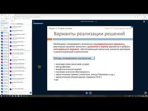 Видео: Системный анализ, стадия структурного синтеза. Лекция 6