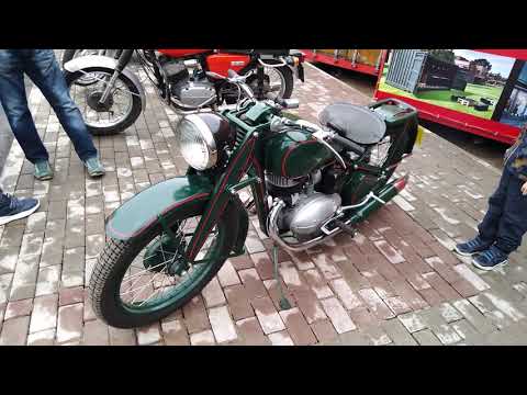 Видео: Иж 350 "Тихон" 1948 г.в. Маскима Федорова, г. Уфа