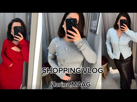 Видео: ШОПИНГ ВЛОГ: ОБЗОР КОЛЛЕКЦИЙ ZARINA,MAAG|Что купить на весну?