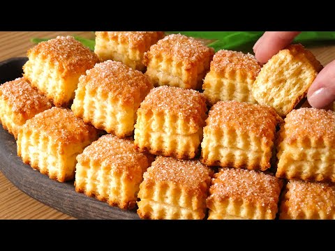 Видео: Самые вкусные и быстрые печенья! Готовьте хотя бы каждый день!