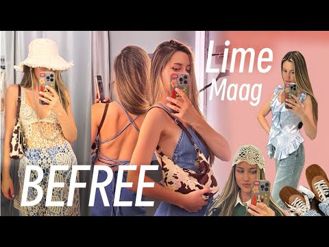 Видео: Шопинг влог/лето: Befree ,Maag,Lime                        #befree #outfits #обзоры #shopping