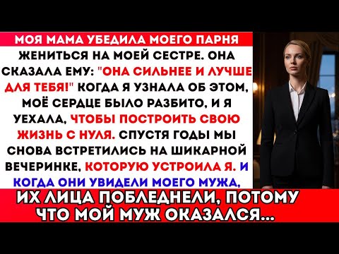 Видео: МОЯ МАМА УБЕДИЛА МОЕГО ПАРНЯ ЖЕНИТЬСЯ НА МОЕЙ СЕСТРЕ — ОНА СКАЗАЛА, ЧТО ТА СИЛЬНЕЕ И ЛУЧШЕ ДЛЯ НЕГО