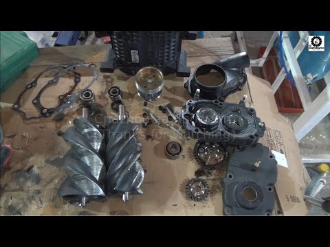 Видео: Разборка нагнетателя Mercury Verado 300 / Disassembling the Mercury Verado 300 Supercharger