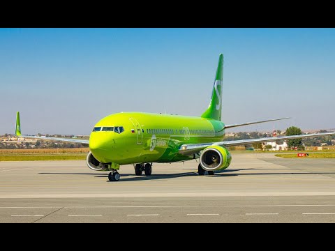 Видео: S7 Airlines, полет Москва (DME) - Стамбул (IST) | Boeing 737-800.