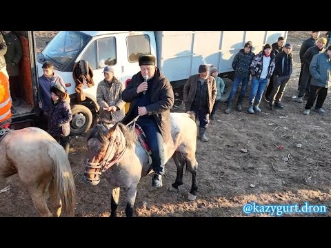 Видео: 12.01.2025 Қазығұрт ауданы Заңғар ауылы Талғат бауырымыздың елден бата алу көкпар тойы