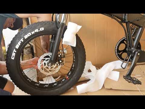 Видео: Распаковка и сборка элекровелосипеда MINAKO F -10
