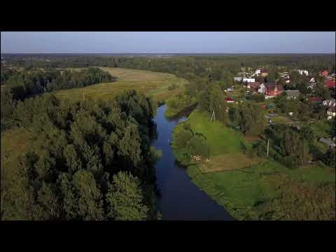 Видео: Река Воря с высоты птичьего полёта. Лосино-Петровский - Корпуса - Марьино.