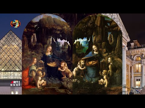 Видео: Леонардо да Винчи. Мадонна в скалах.