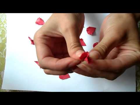 Видео: Гвоздика из полимерной глины.Автор Дьякова Светлана