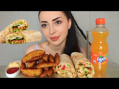 Видео: НЕ МОГУ НЕ ПОКУПАТЬ МУСОР 😜 Шаурма Mukbang 🌸 Ayka Emilly