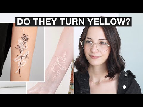 Видео: Что насчёт татуировок белыми чернилами? Что насчёт татуировок белыми чернилами вместо чёрных?