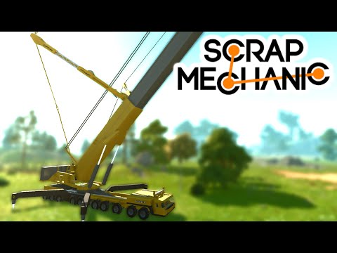 Видео: КАКОЙ ЖЕ ОН ОГРОМНЫЙ!!! (Scrap Mechanic)