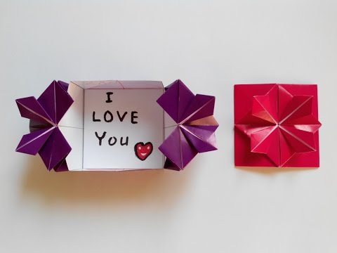 Видео: 💌Конверт с цветком 🌸 на застежке оригами 🍰 Envelope with flower clasp origami