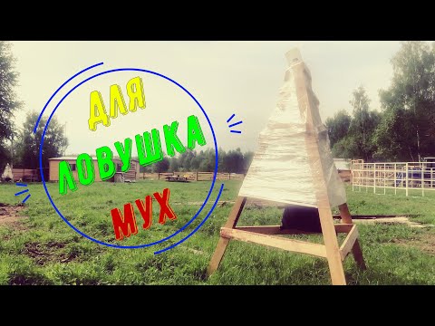 Видео: ЛОВУШКА ДЛЯ МУХ. ОВОДОВ. СЛЕПНЕЙ. Делаем сами быстро и из подручных материалов.