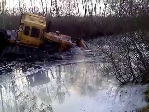 Видео: Т 130 брод