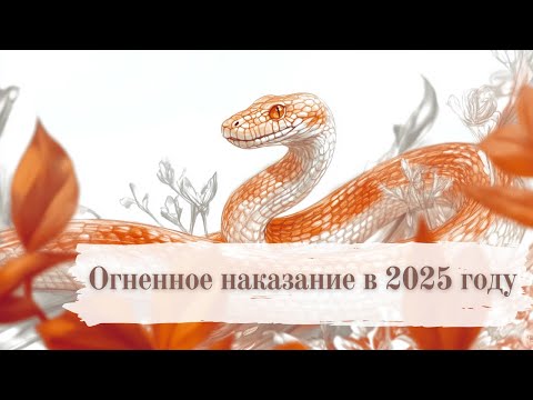 Видео: Огненное наказание в 2025 году: как избежать опасностей и использовать энергию Огня 🔥