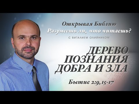 Видео: Дерево познания добра и зла. Бытие 2:9, 15-17.