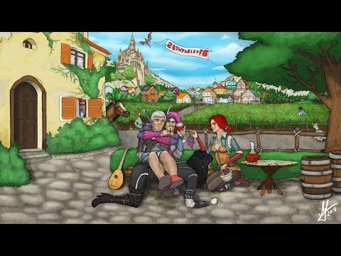 Видео: gwinbled 20!8 , day 38, начали кровь и вино