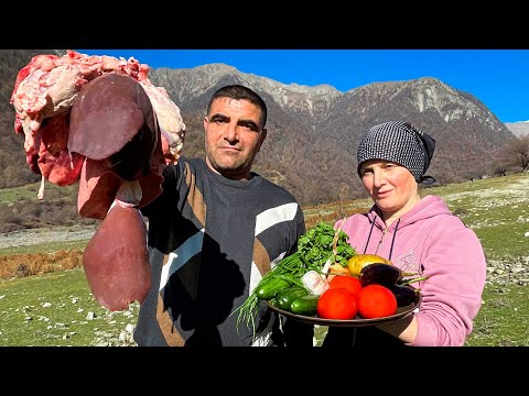 Видео: Традиционное Азербайджанское Жаркое Джиз-Быз! Вкуснейшее блюдо
