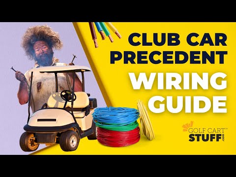Видео: Руководство по электропроводке комплекта освещения Club Car Precedent Light Kit на все годы экспл...