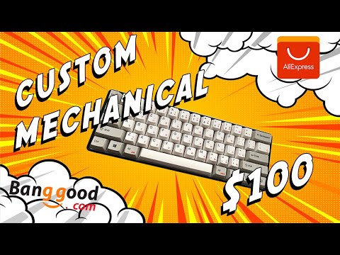 Видео: Кастомная Механическая Клавиатура за $100 | GK61 | Как собрать кастом?