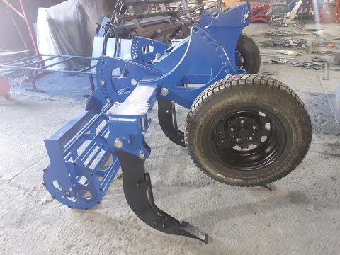 Видео: Глубокорыхлитель 5 рядный с катком