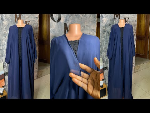 Видео: Как выкроить и сшить простую абайю-кимоно/абайю-платье