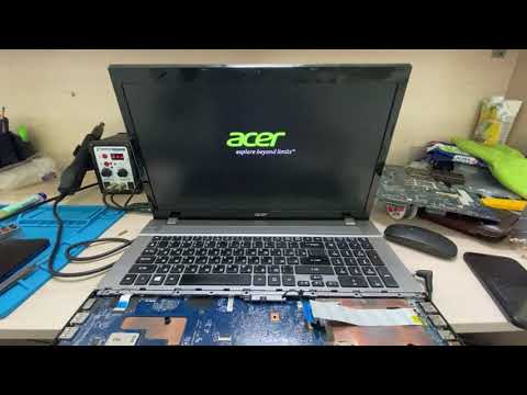 Видео: Ноутбук Acer не включается. Быстрый ремонт ноутбука Acer Aspire V3 771G