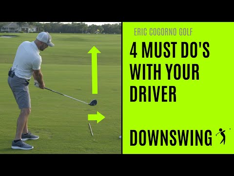 Видео: ГОЛЬФ: 4 ОБЯЗАТЕЛЬНЫХ ПРАВИЛА РАБОТЫ С ДРАЙВЕРОМ - Замах вниз - Как ударить драйвером дальше с МЕ...