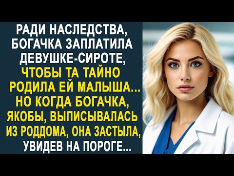 Видео: Ради наследства, богачка заплатила девушке-сироте. Но когда она выходила из больницы, то увидела...