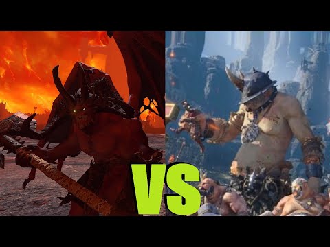 Видео: Кровожад vs Великан: Total War Warhammer 3. Immortal Empires. тесты юнитов v 2.4.0