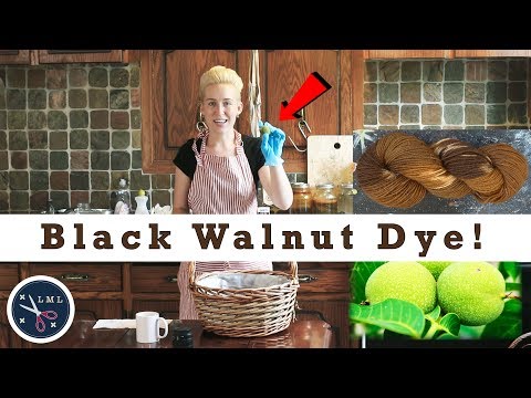 Видео: Краситель для черного ореха | Last Minute Laura
